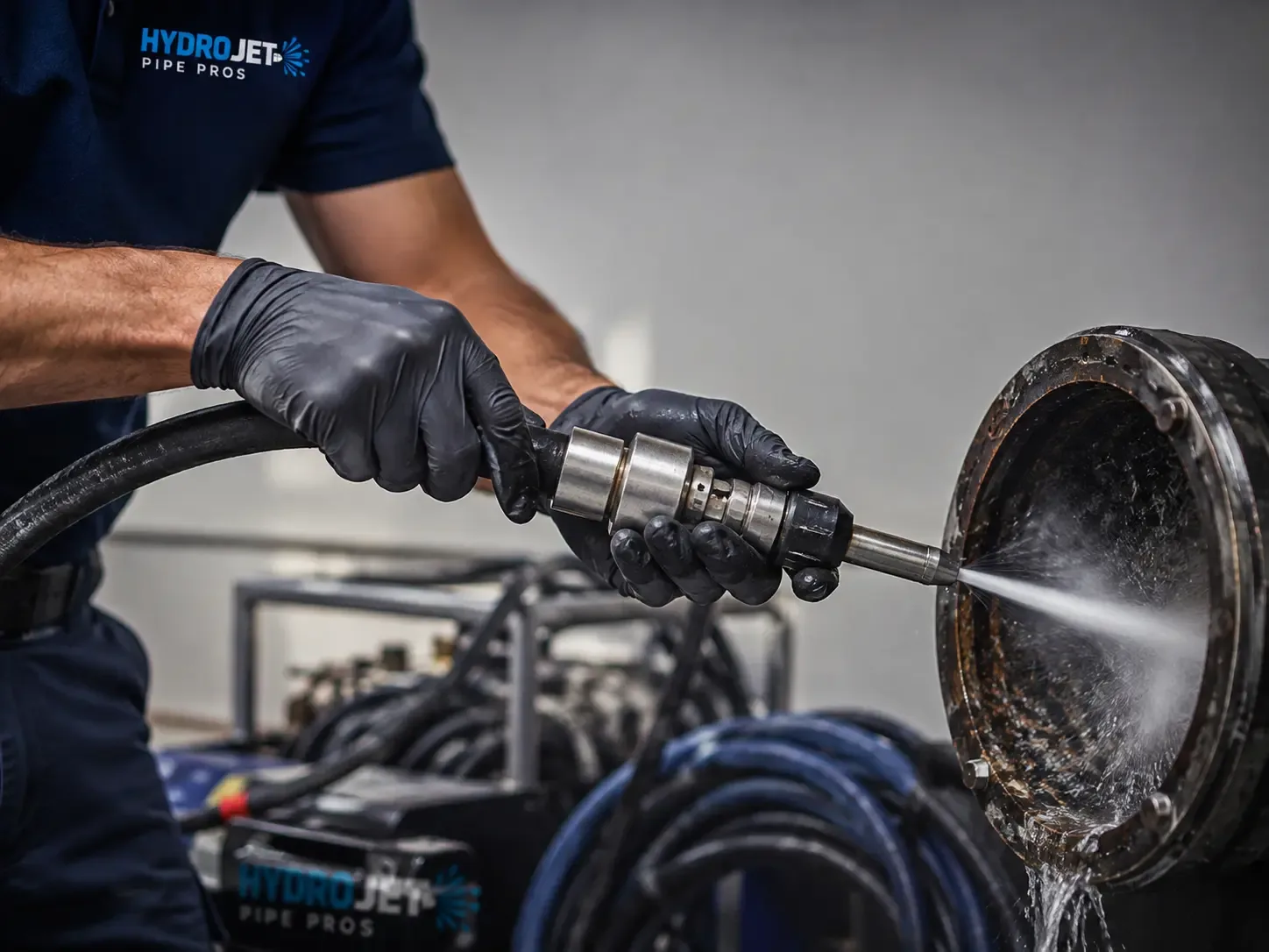 Hydro Jet Pipe Descaling in Merced, CA